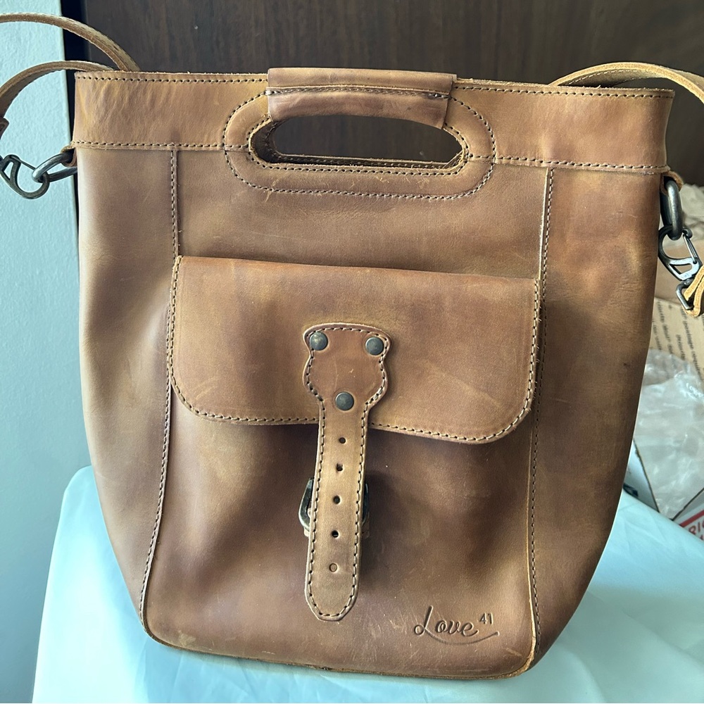 Saddleback Leather Love41 Bucket bag